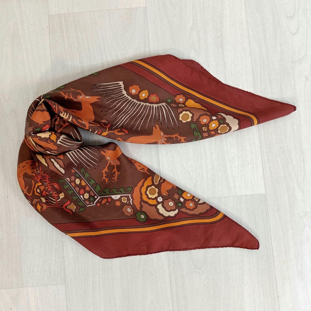 foulard vintage hermès