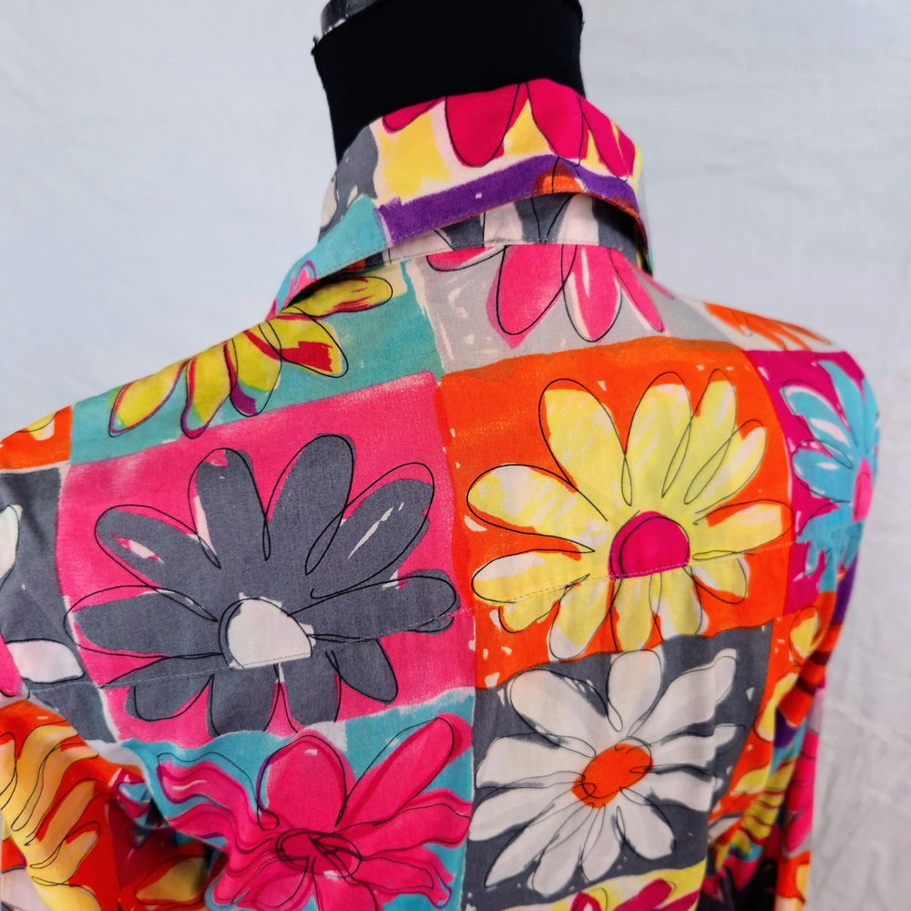 Moschino Jeans camicia a fiori anni '90 - immagine 5