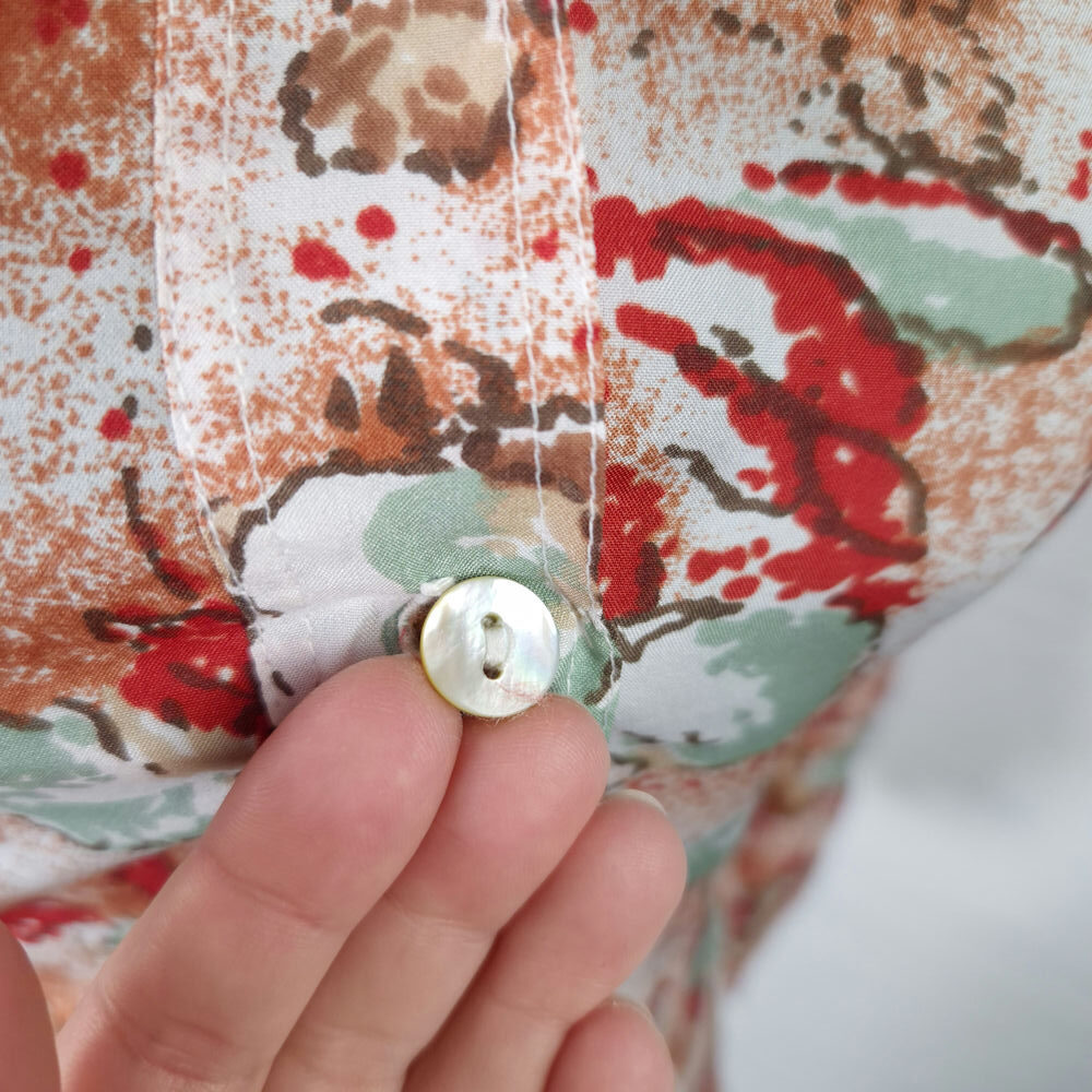 camicia donna vintage fantasia