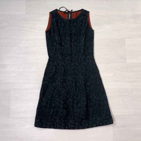 Tubino nero pizzo vintage anni Sessanta