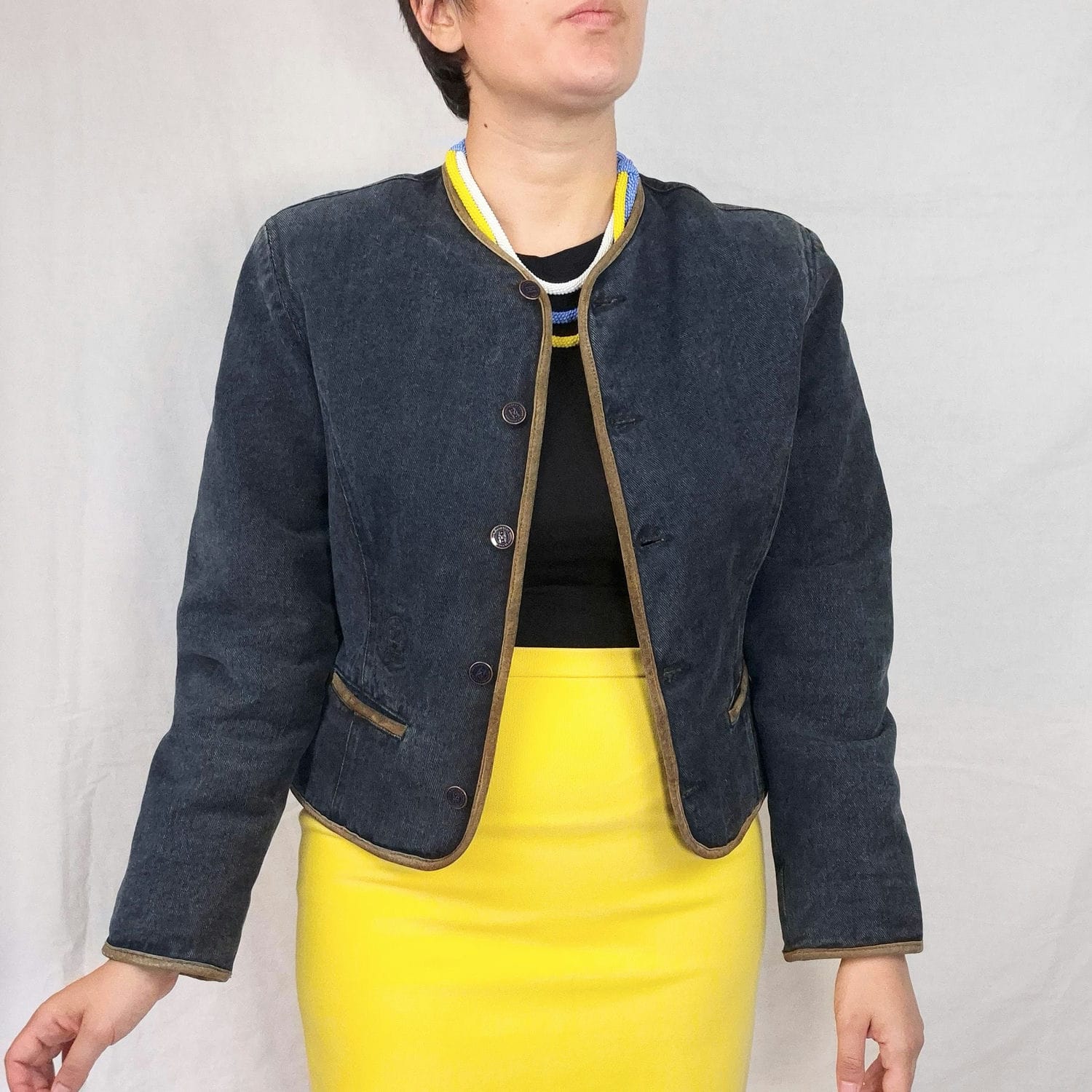 Valentino vintage giacca jeans