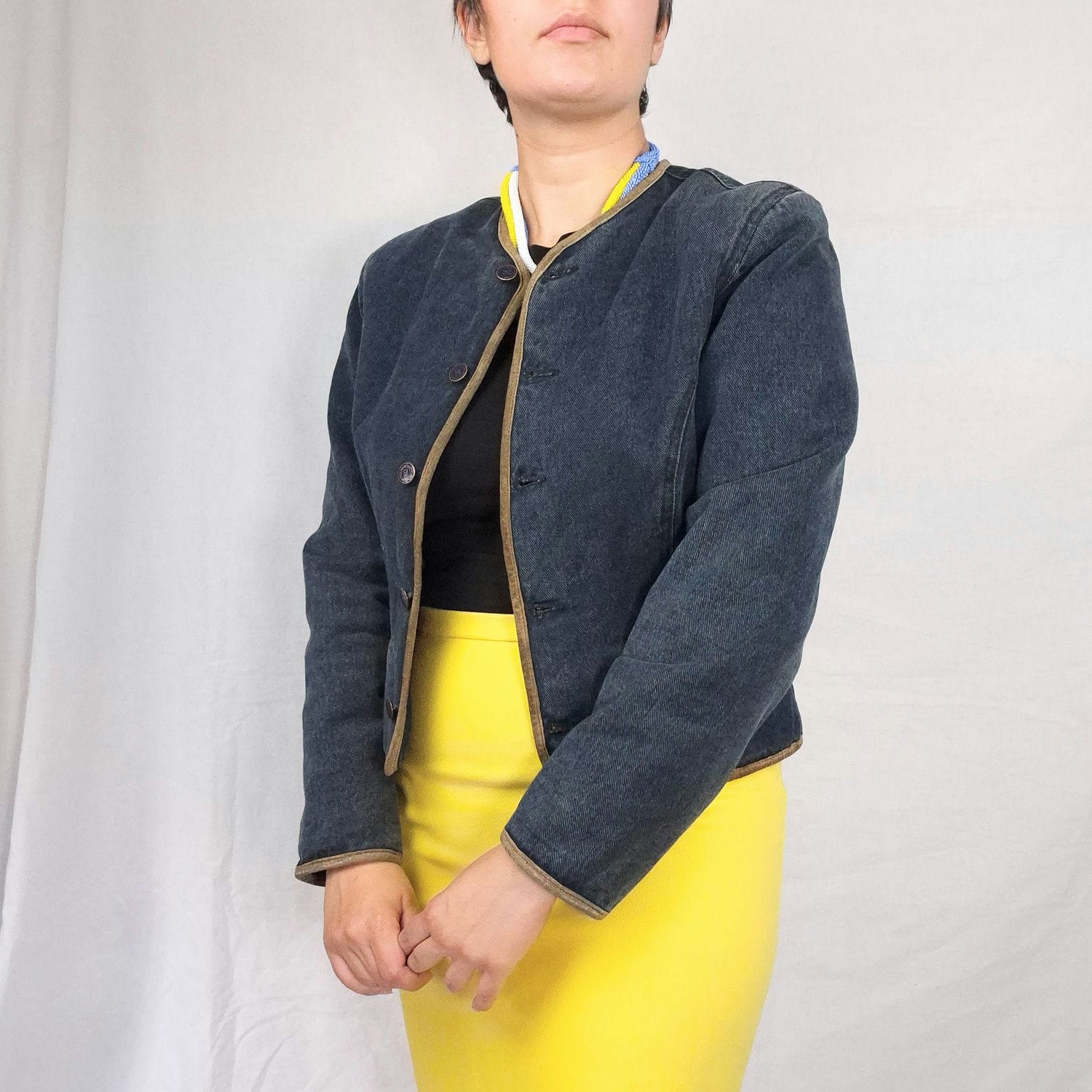 Giubbotto denim vintage da donna