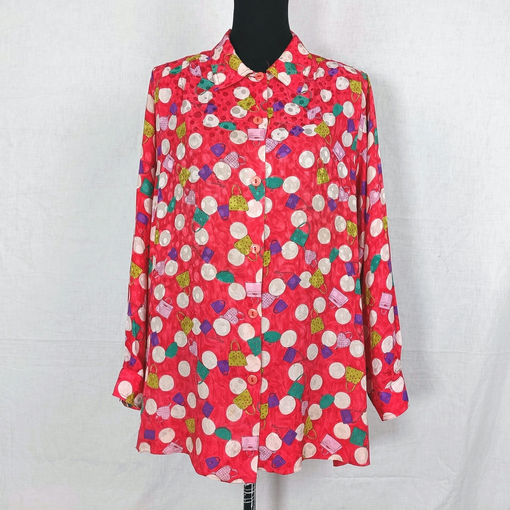 Camicia vintage in seta