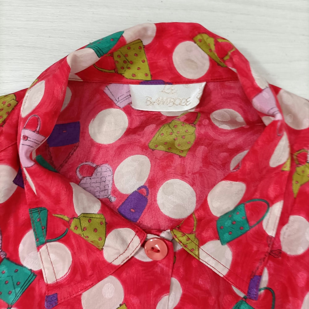 silk shirt vintage