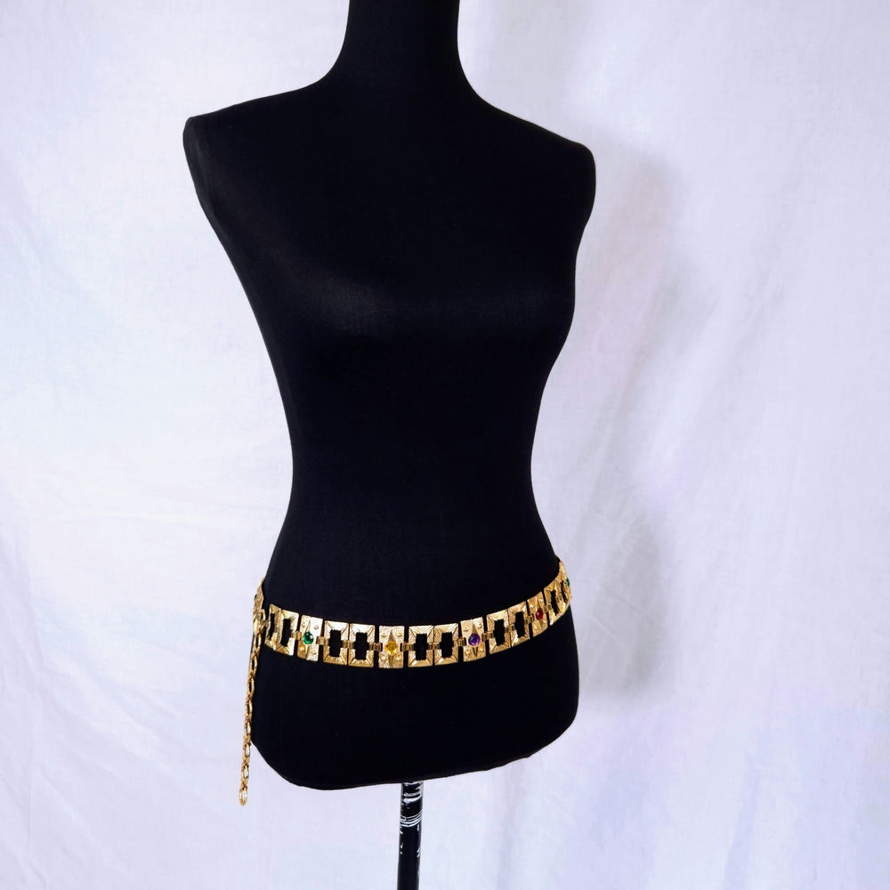 Chain belt vintage anni '80