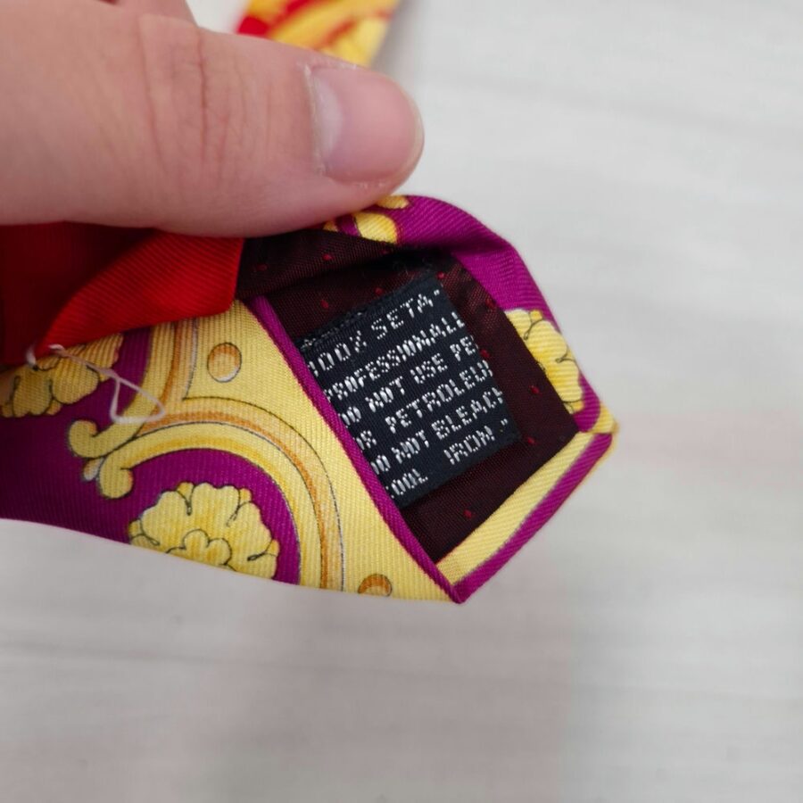 versace vintage tie