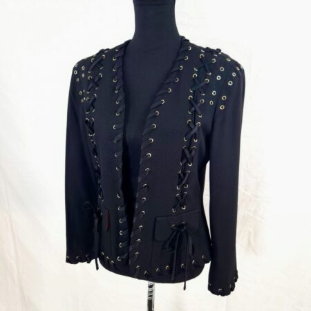 Moschino giacca con lacci