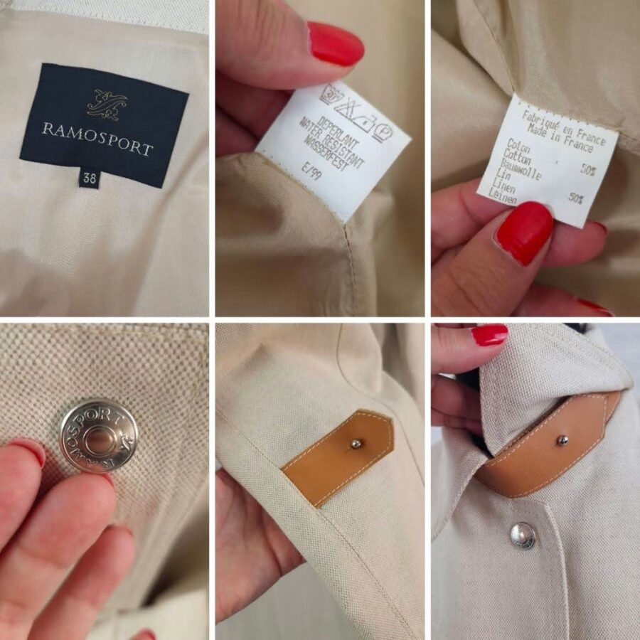 Sahariana beige Ramosport vintage 1999 - immagine 12