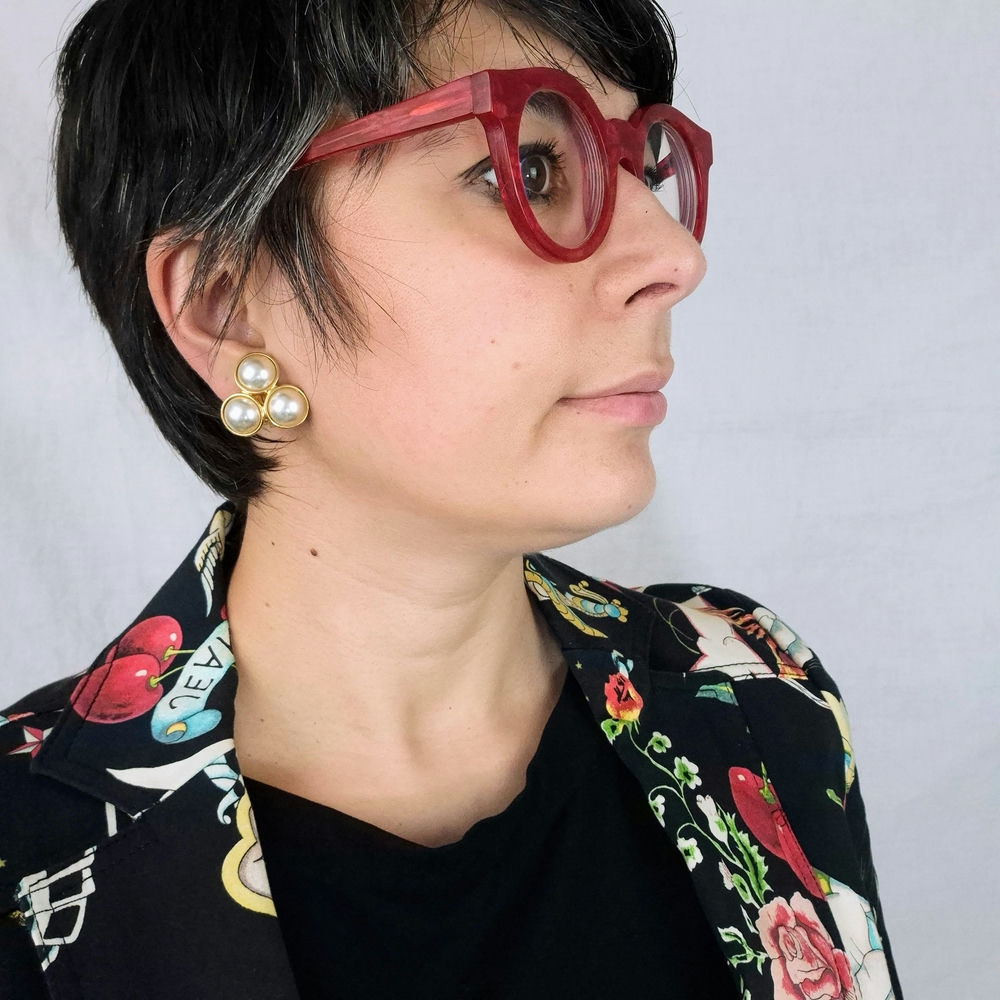 80s vintage earrings