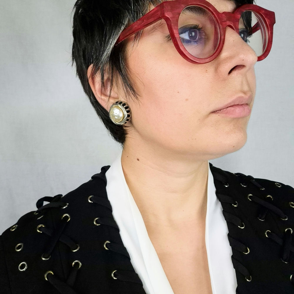 Orecchini vintage anni '60 - immagine 2