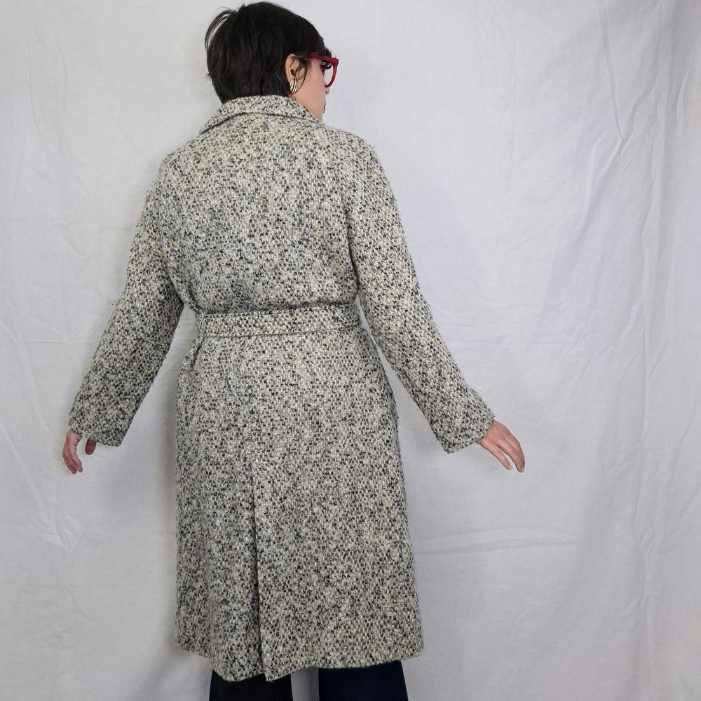 cappotto grigio vintage