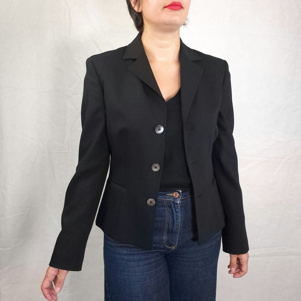 Gianfranco Ferré Studio giacca nera corta - immagine 8