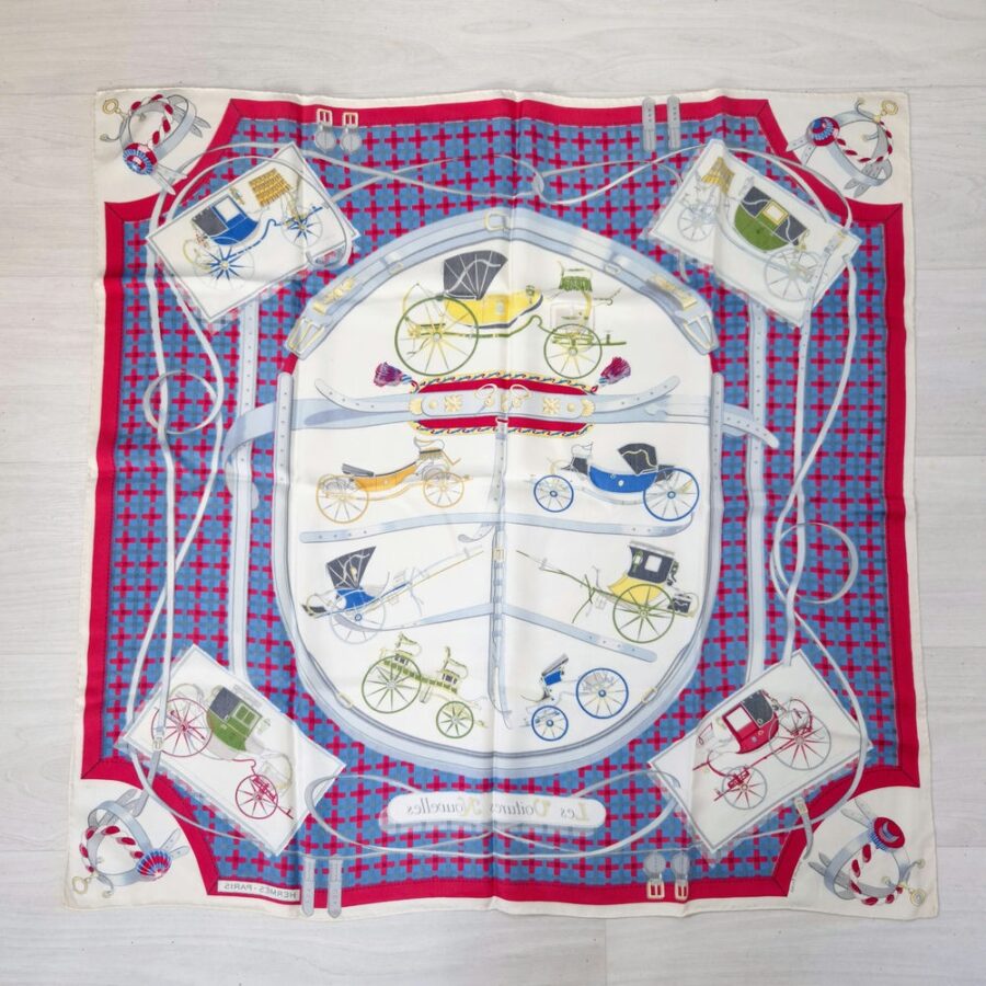 sixities vintage silk scarf