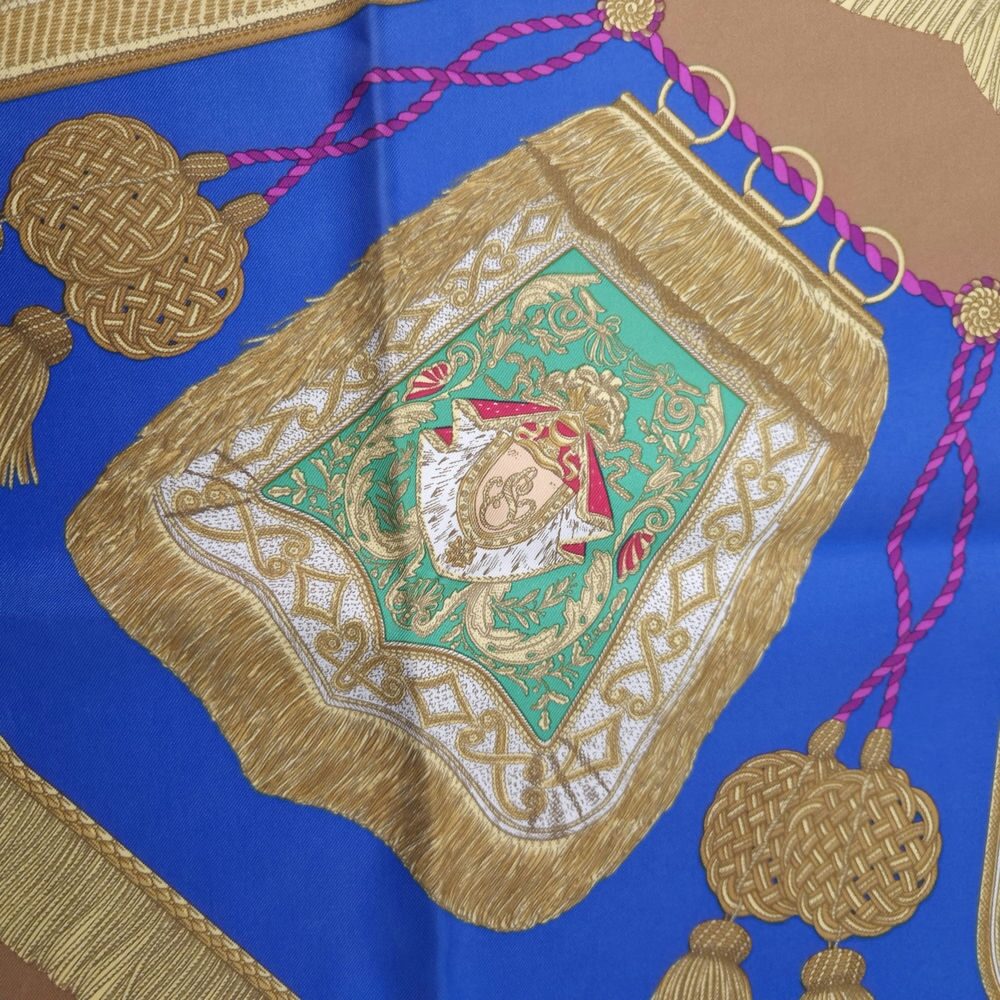 Hermès Poste et Cavalerie foulard in seta - immagine 5