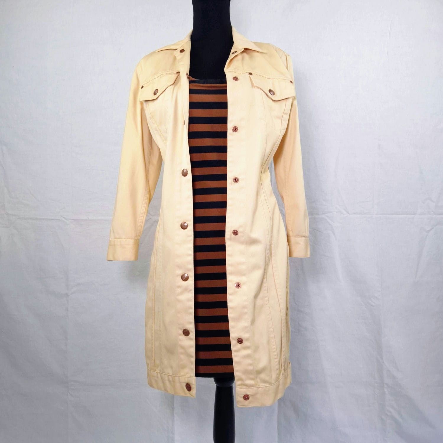 Gaultier vintage denim dress