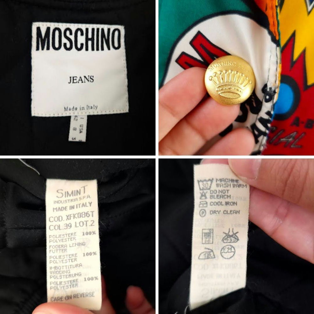 Moschino label