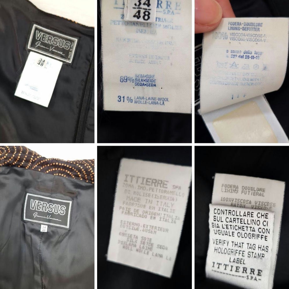 versus gianni versace label