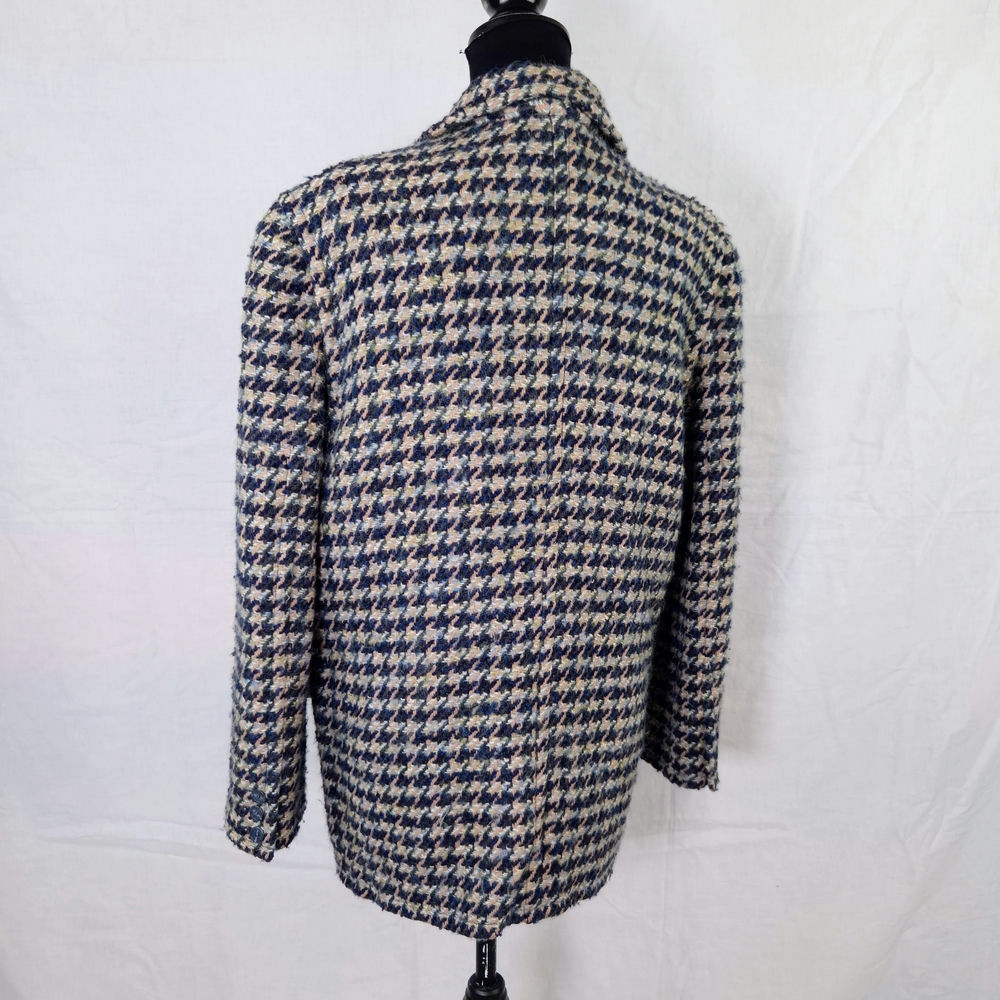 cappotto houndstooth