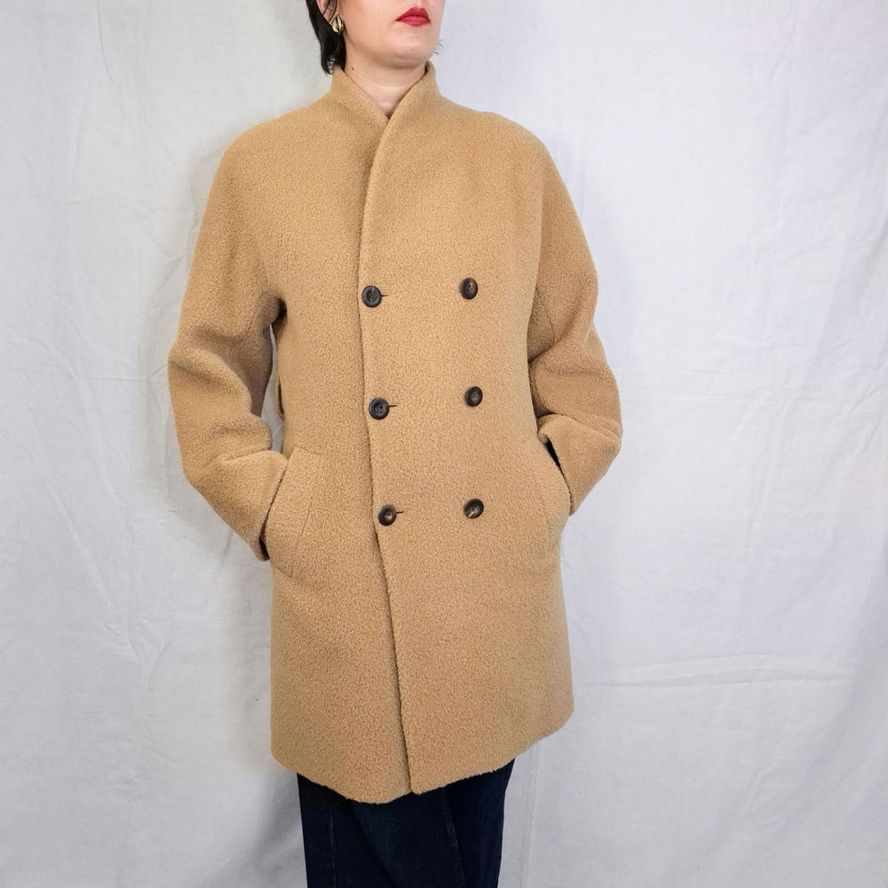 Les Copains cappotto in lana e alpaca vintage anni 80/90