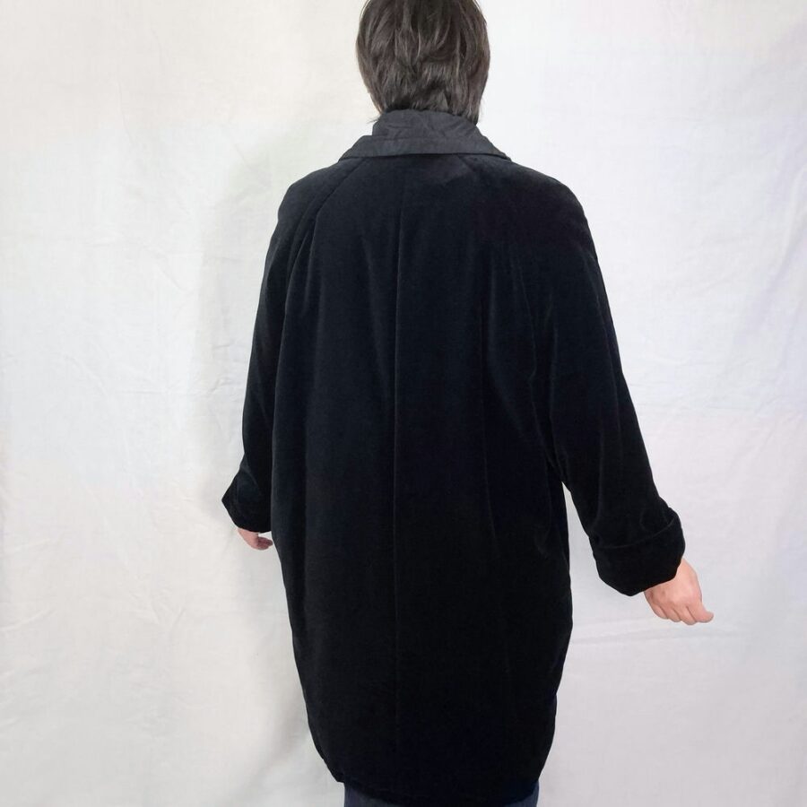vintage black coat