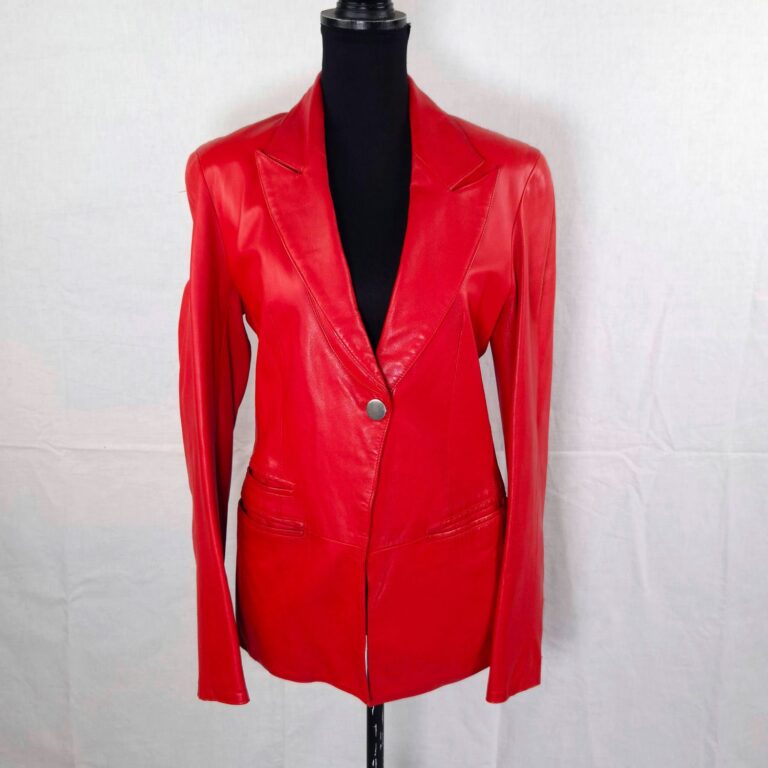 Claude Montana giacca pelle