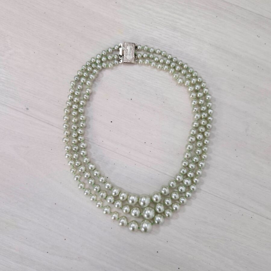 Collana di perle vintage anni 60