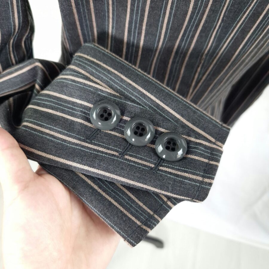 tailleur gessato da donna