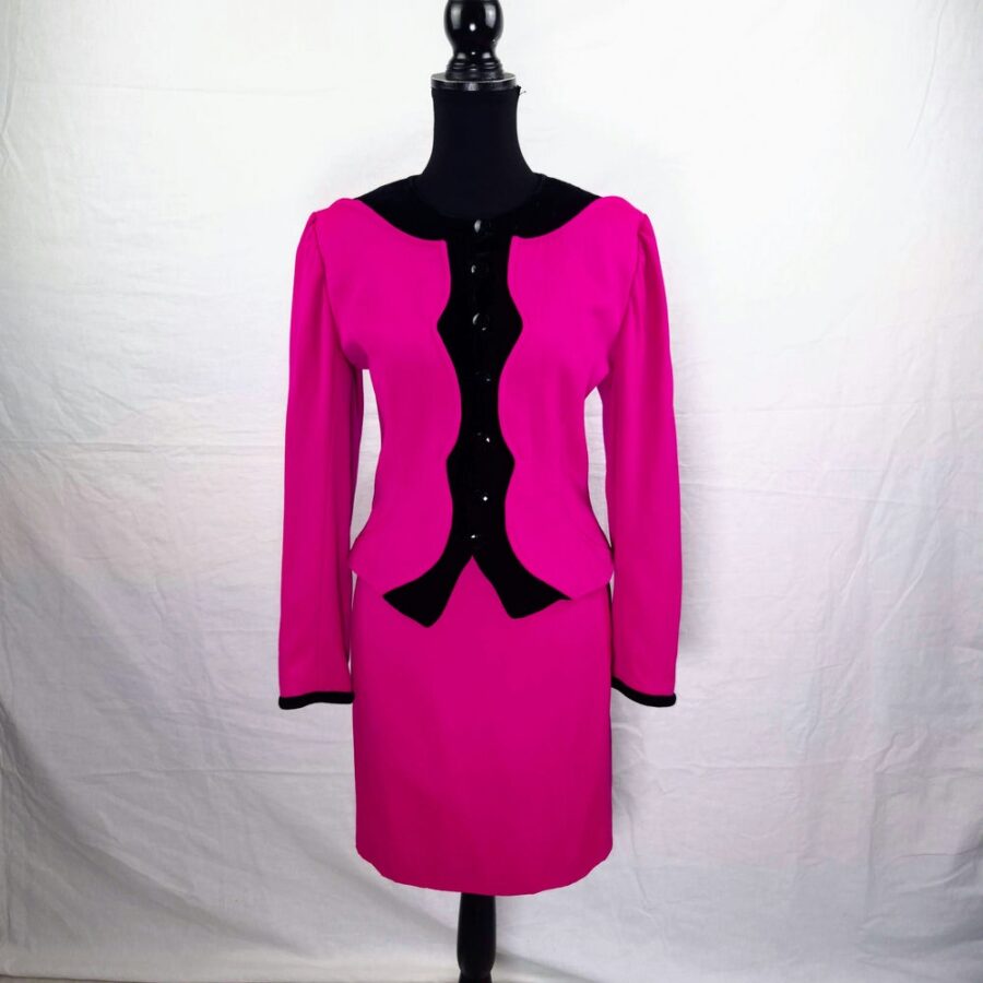 tailleur rosa
