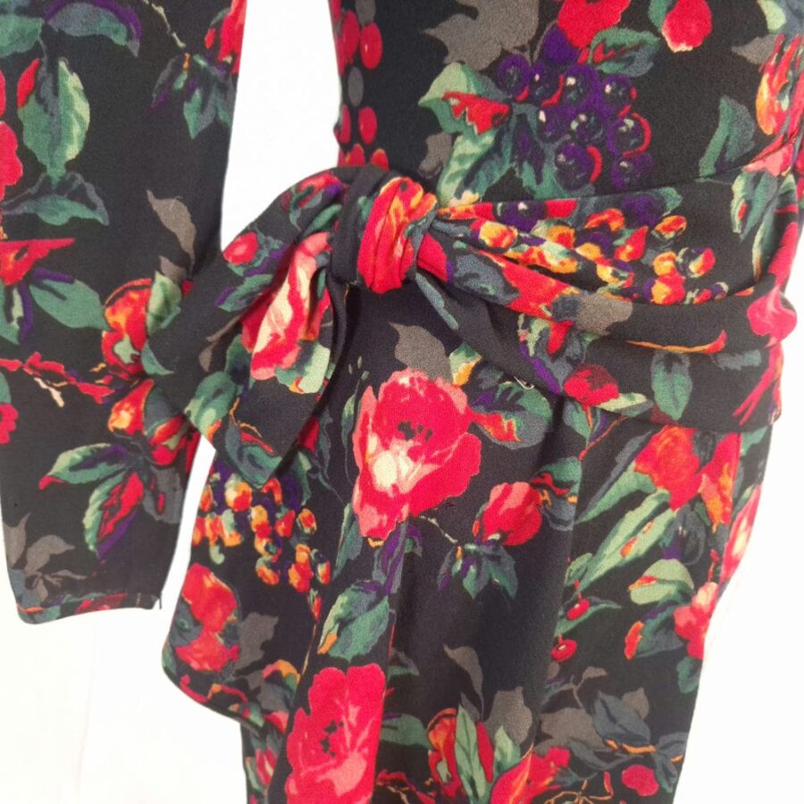Vestito Ungaro a fiori in lana - immagine 4