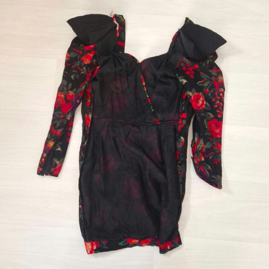 Vestito Ungaro a fiori in lana - immagine 9