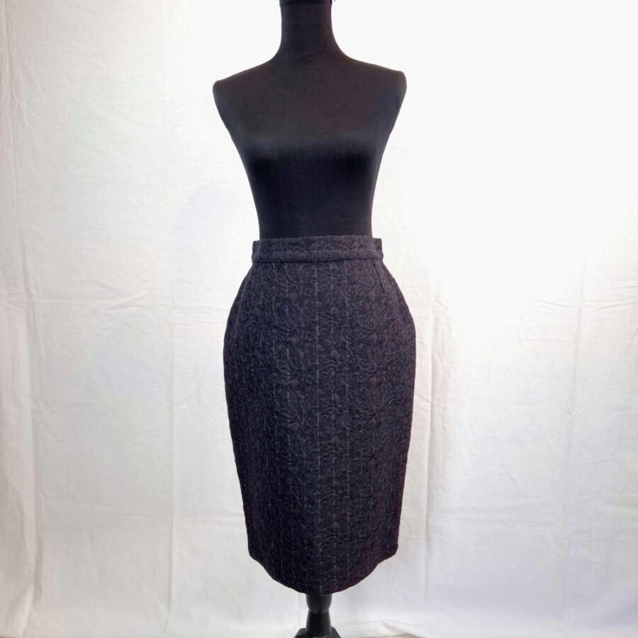 embroidered skirt