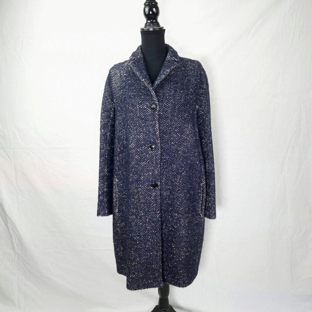 cappotto herringbone