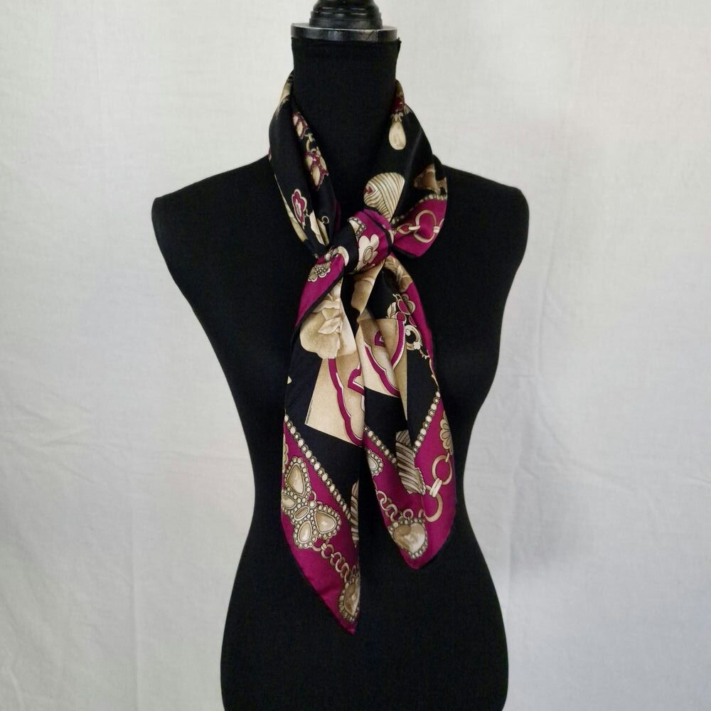 vintage 1990s silk scarf