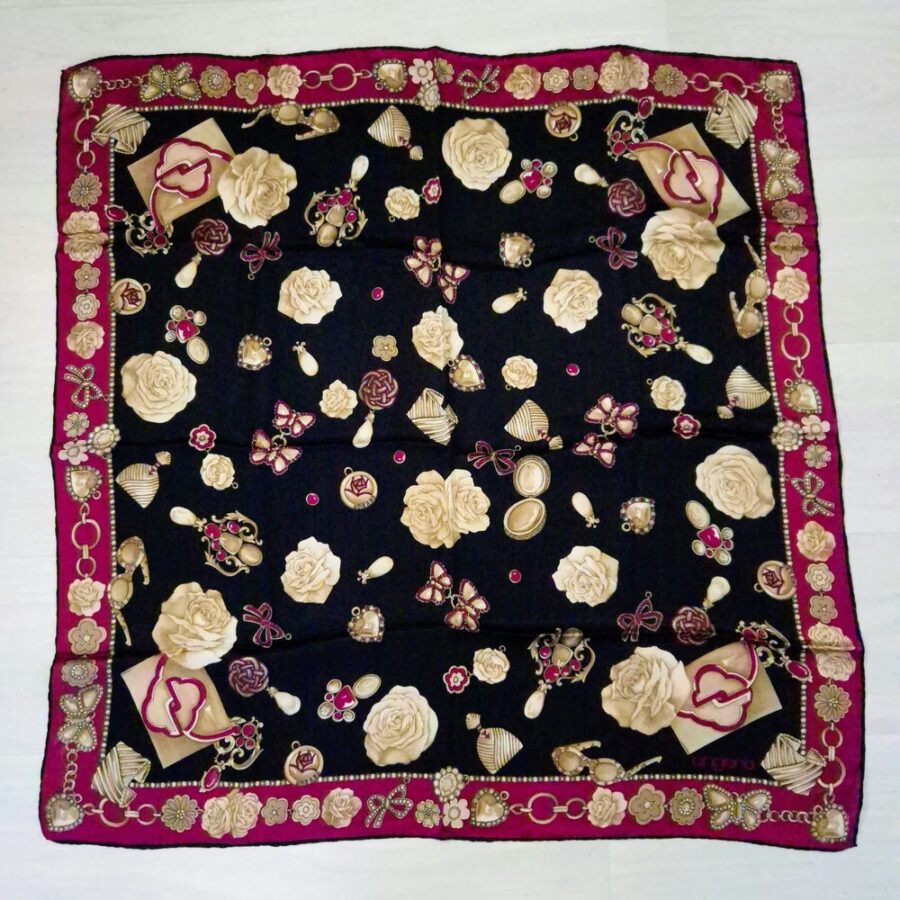 foulard in seta vintage