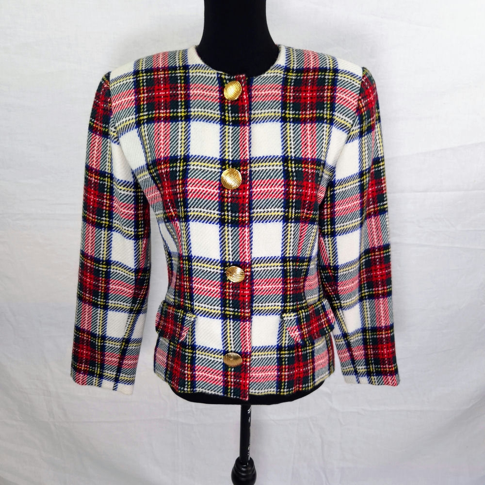 Giacca scozzese sartoriale