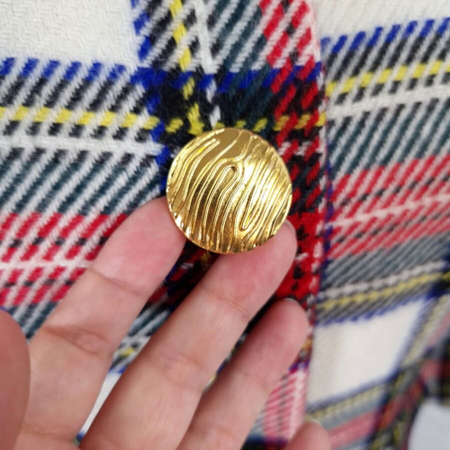 giacca tartan