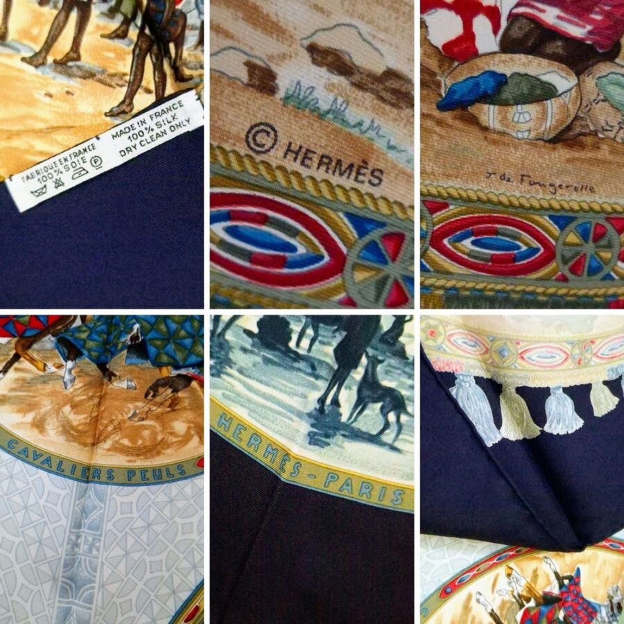 silk carré Hermès