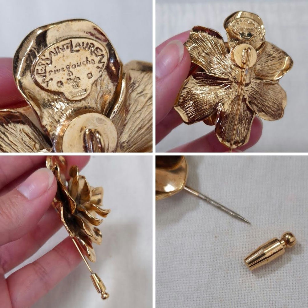 spilla a forma di rosa