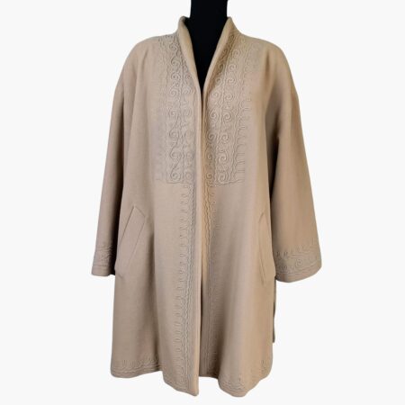 Cappotto senza bottoni Byblos 90s