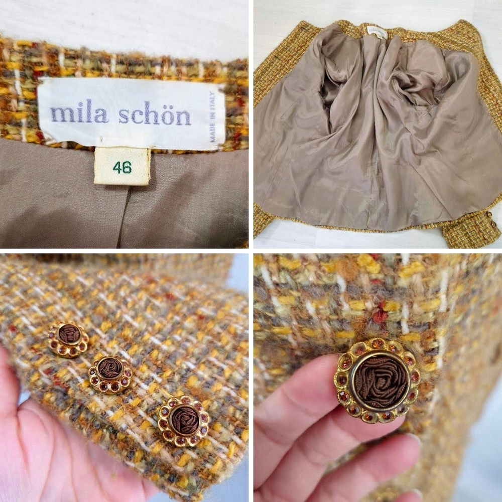 giacca boucle