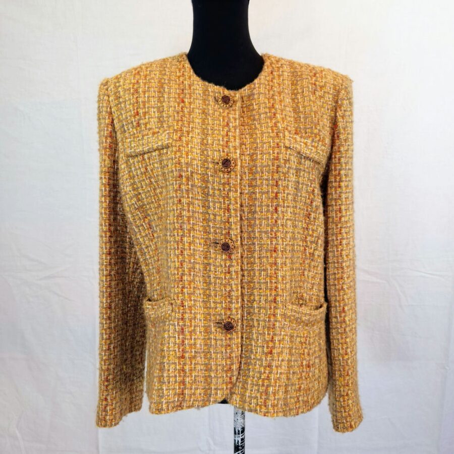 giacca in bouclé
