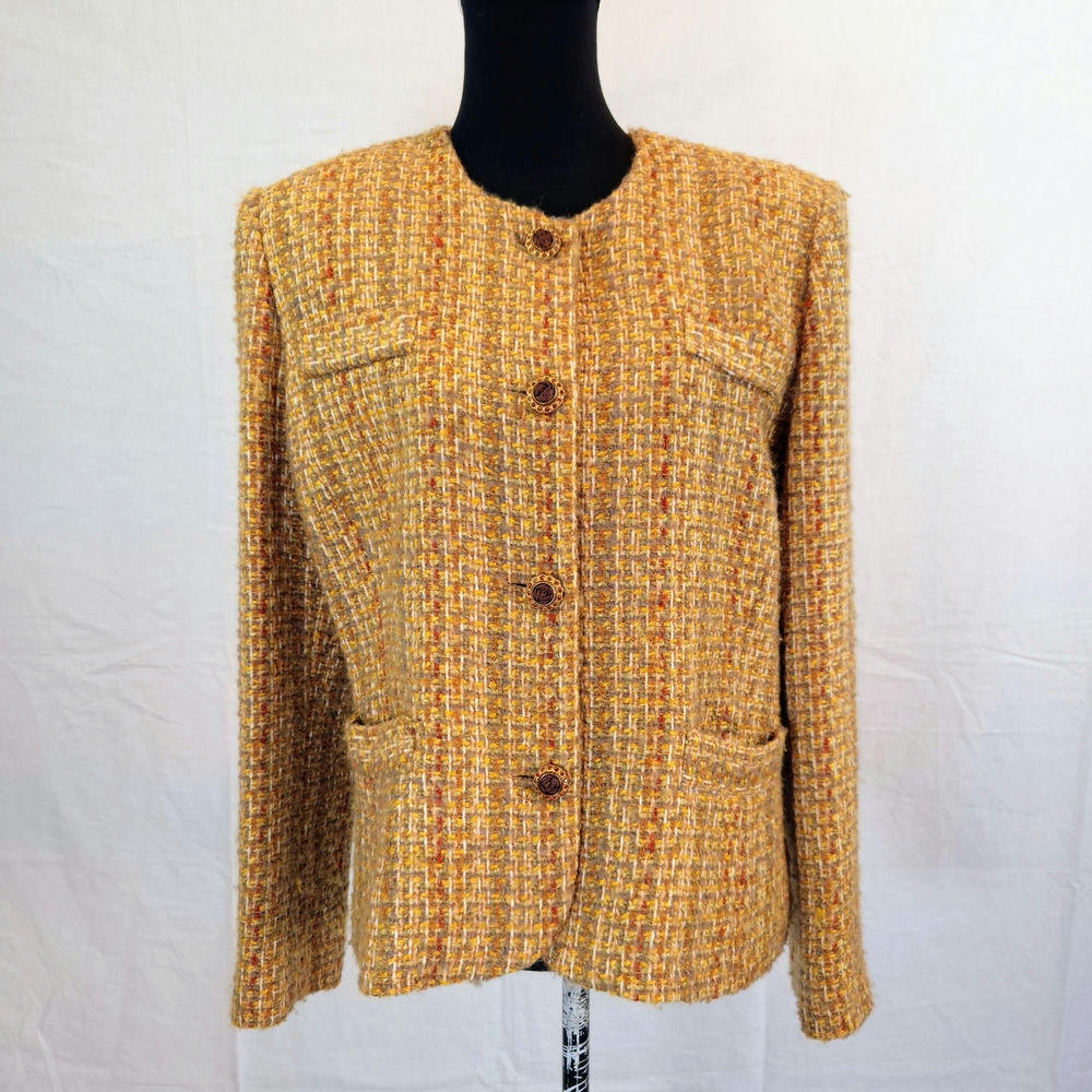 giacca in bouclé