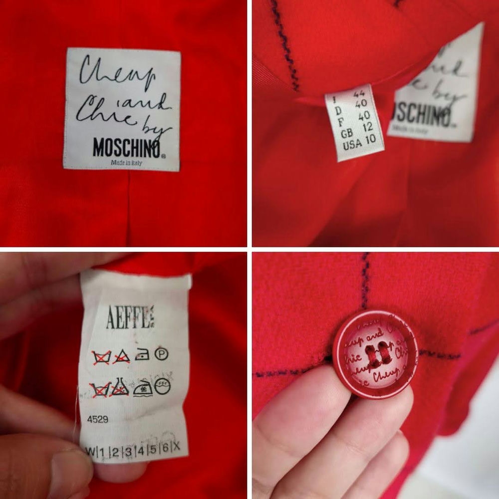 Moschino label