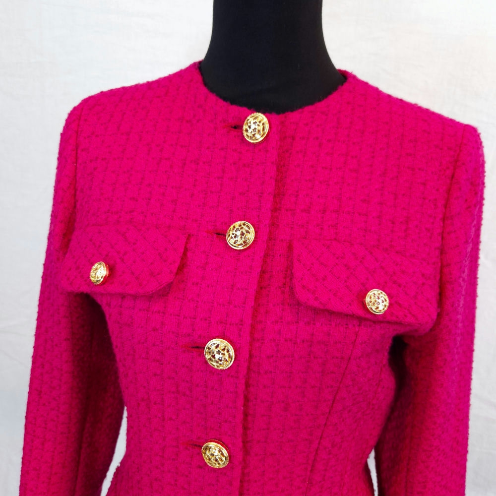 giacca ciclamino vintage