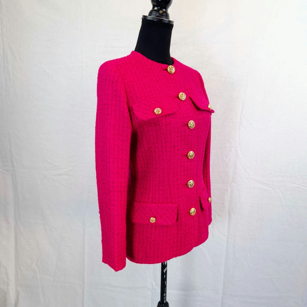 giacca rosa vintage