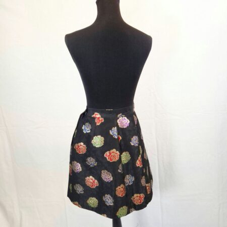 Gonna glamour broccata vintage 1990s