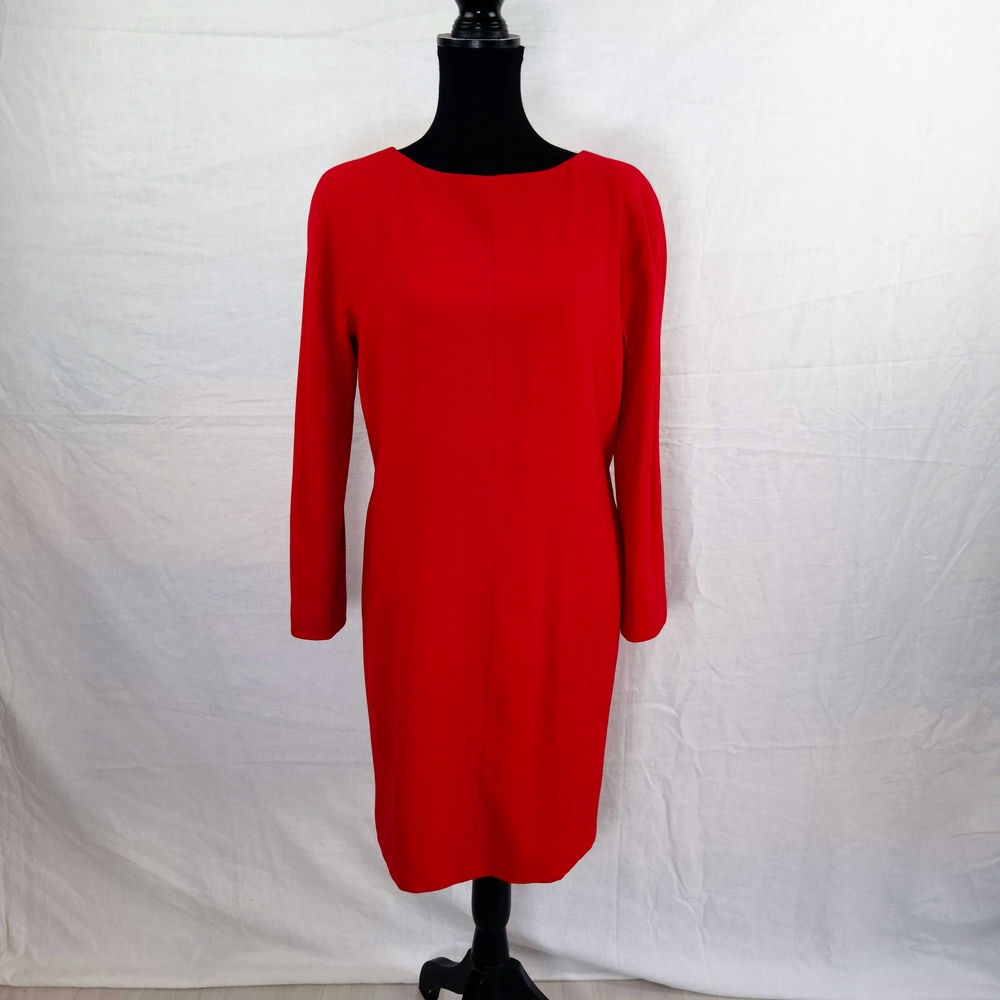 tubino rosso in lana