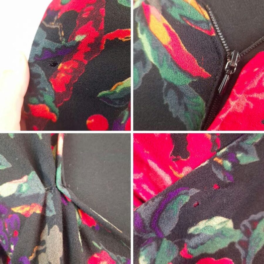 Vestito Ungaro a fiori in lana - immagine 7