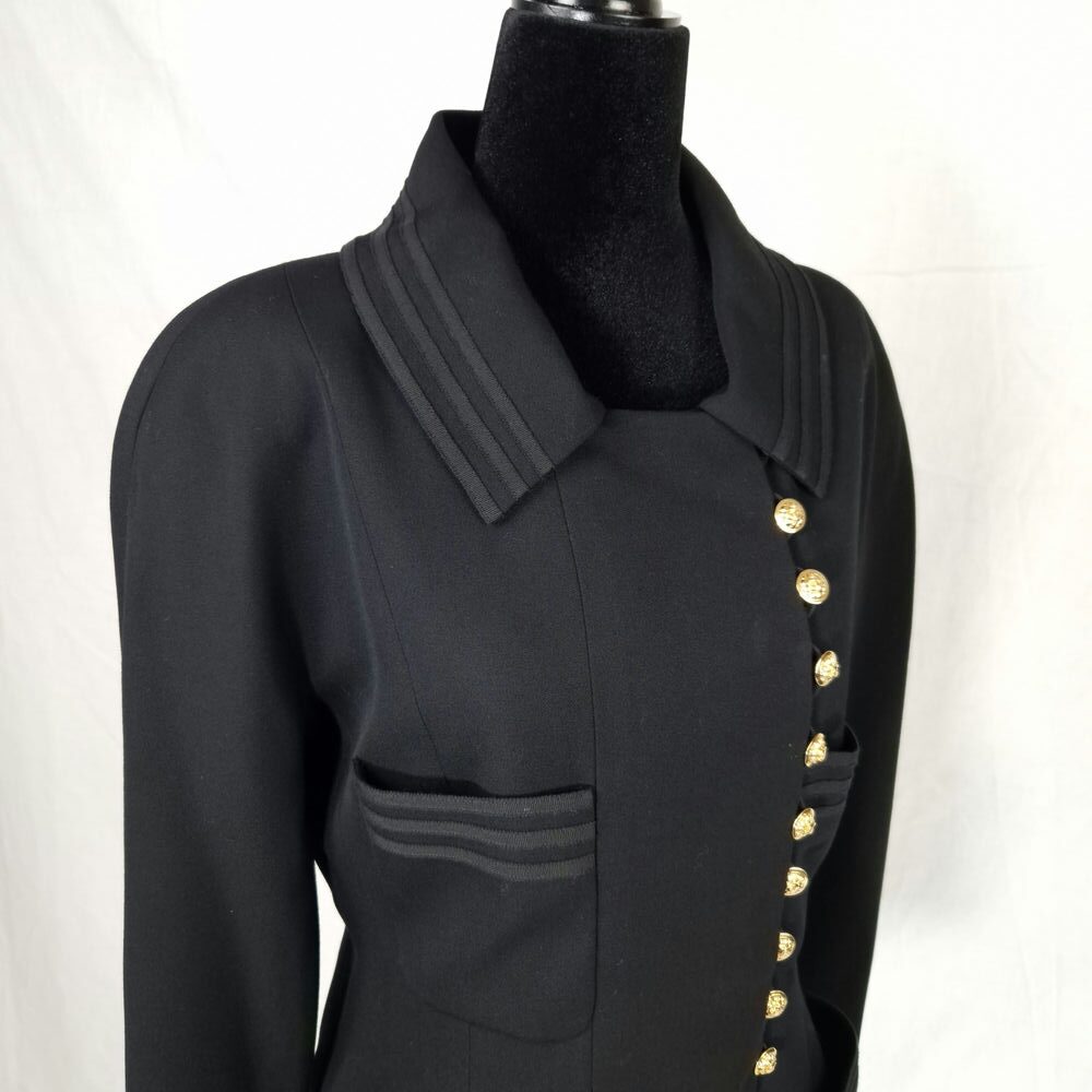 chanel black jacket