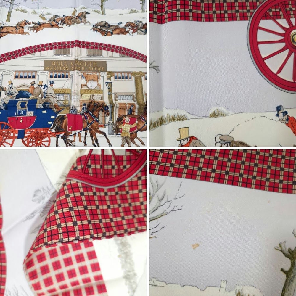 foulard vintage seta